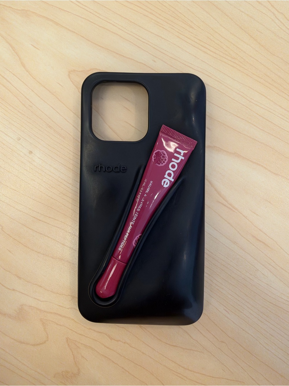 RHODE Black Phone Case 15 Pro Max